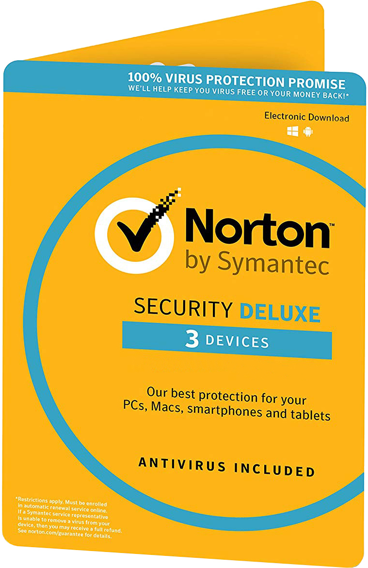 ✔Нортон Security Deluxe  90 дней 5 ПК (не активирован)