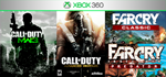 COD: Advanced Warfare / MW3 +5игр | XBOX 360 | перенос