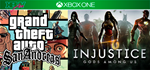 Injustice / GTA Andreas | XBOX ONE и Series XS | аренда