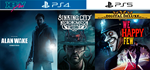 Alan Wake / Sinking City / We Happy | PS4 PS5 | аренда