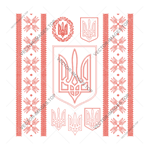 Украина, Векторный герб - изображение № 2