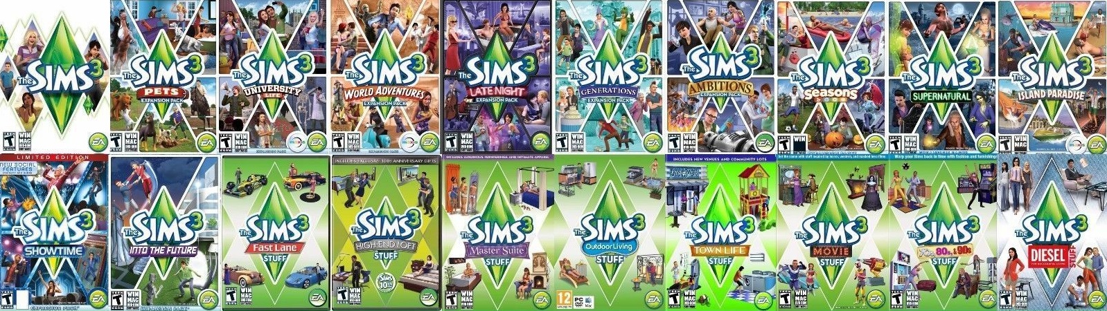 The Sims 3: Полная коллекция I EA App/Origin I PC/MAC💎