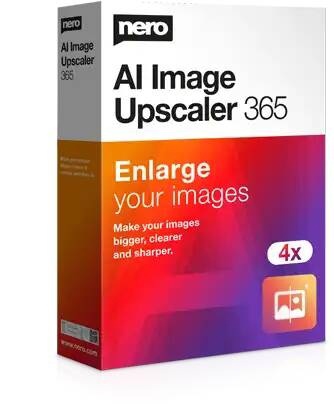 Nero AI Image Upscaler 365 (Windows) Лицензия 1 год