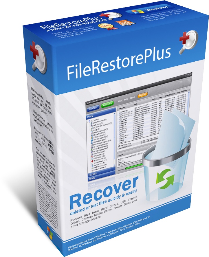 FileRestorePlus (Windows) Лицензия 1 год, ключ