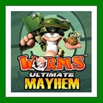Worms Ultimate Mayhem️+ 15 ИгрSteam⭐0% Карты