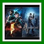 Resident Evil 4 (2005) + Resident Evil 5️25 Игр
