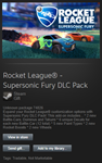 Rocket League Supersonic Fury DLC Pack (Steam Gift ROW) - изображение № 2