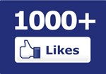  ️ 1000 Лайков FACEBOOK | Лайки Фейсбук [НИЗКАЯ ЦЕНА]