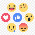  Facebook Лайки для Поста EMOTICONS  / Сервис ⭐