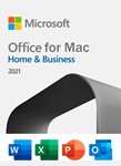 Office 2021 Дом и Бизнес для macOSПартнер Microsoft