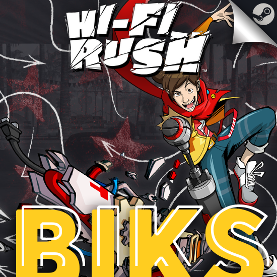 Hi fi rush стим. Hi Fi Rush Steam. Hi Fi Rush Постер. Hi Fi Rush.