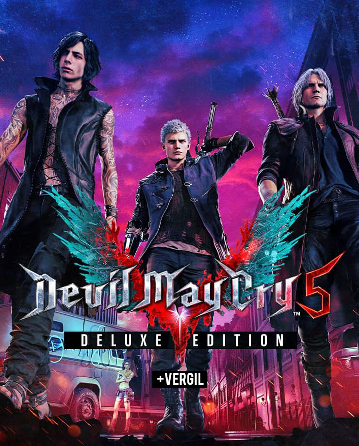 🎁Devil May Cry 5 Deluxe + Vergil🌍МИР✅АВТО