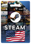 Авто выдача  Steam 5-100$  USA 0% комиссии USD