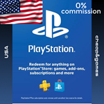  Карты пополнения  PlayStation USA  PS US Лучшая