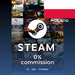 Карты пополнения Steam ПОЛЬША Poland PLN