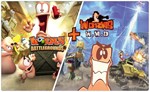  Worms Battlegrounds +W.M.D PS4/PS5/RU Аренда