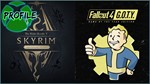 Skyrim Anniversary Edition + Fallout 4 G.O.T.Y Xbox One