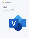 VISIO 2019 PRO  - MICROSOFT PARTNER  ️