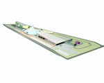 Концепция автодрома архитектурного проекта