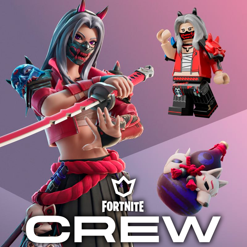 ⚡ FORTNITE Crew (Battle Pass + 1000 V-Bucks) - 1 месяц