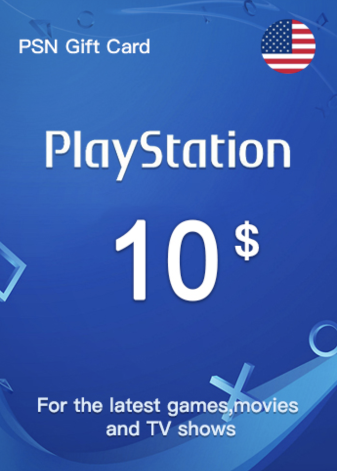 🔥Playstation Network PSN🔥 Gift Card 10$ - США Быстро