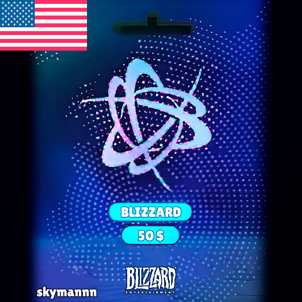 🔴BattleNet Gift Card🔴BLIZZARD 50 $ - USD | 🟡АВТО🚀