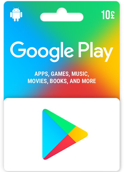 🟢Google Play 🟢 Gift Card 10 GBP (UK)🌏United Kingdom