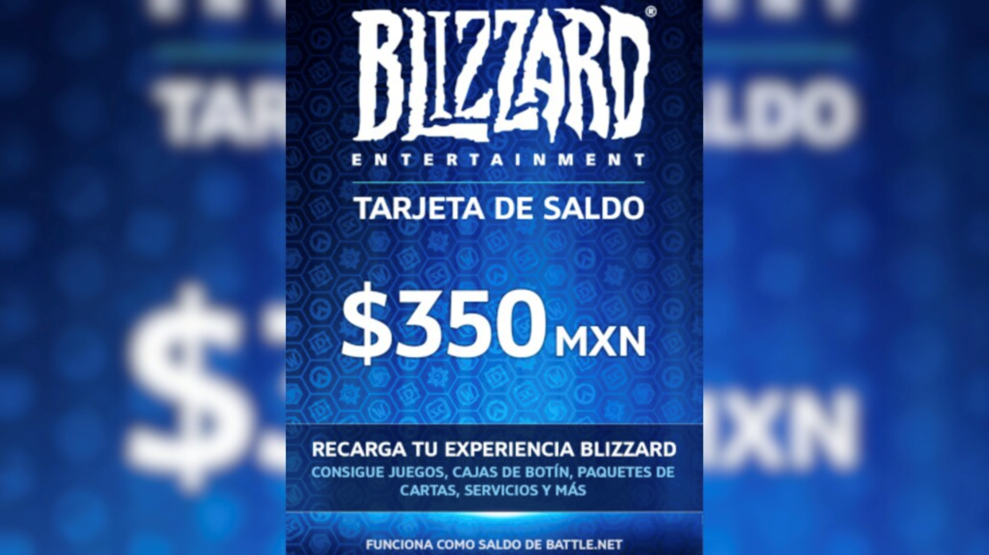 🟡BattleNet Gift Card Blizzard MX 350$ MEXICO🇲🇽FAST🔑