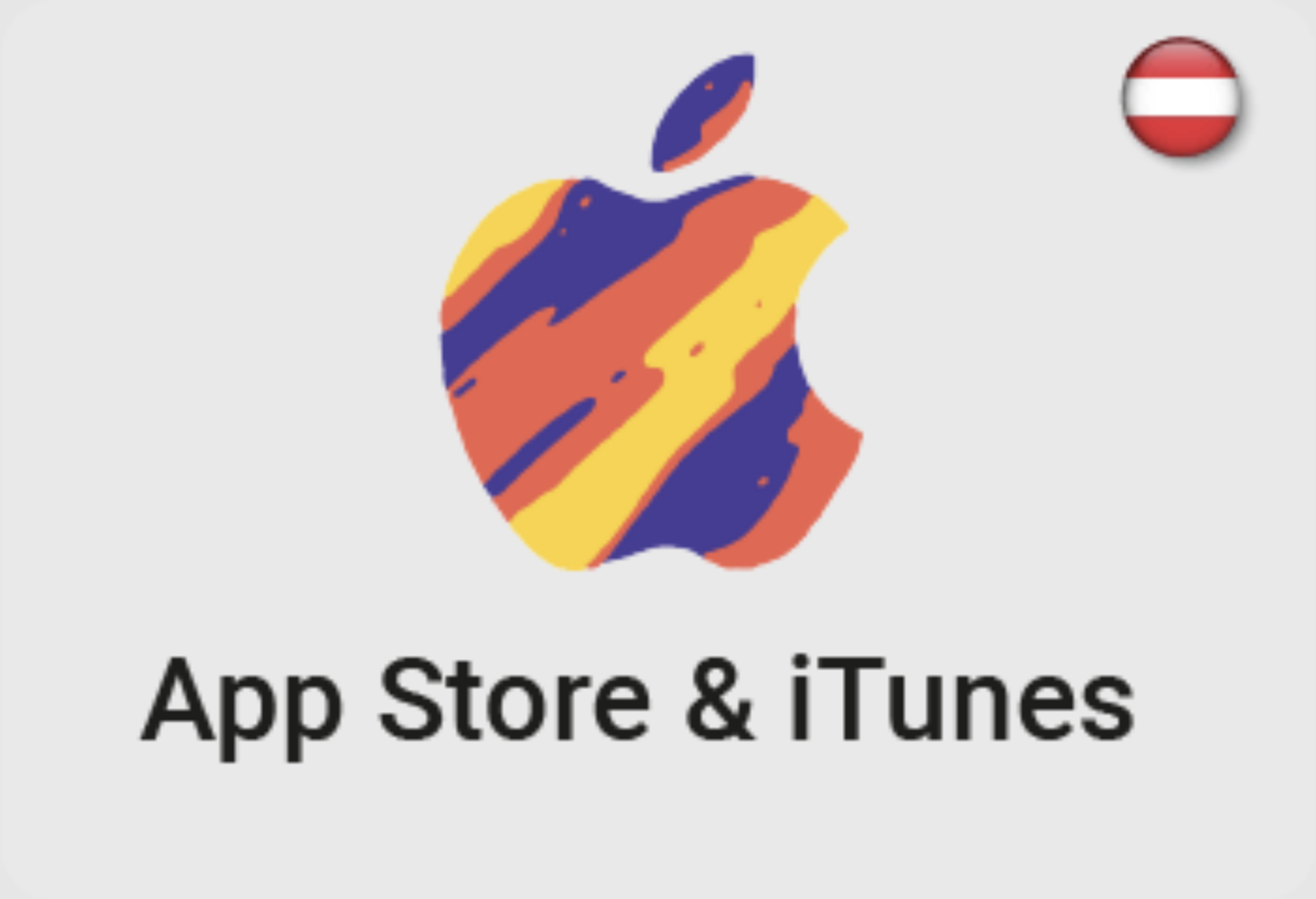 🇦🇹🍏iTunes & App Store Gift Card 2€- 250€ АВСТРИЯ🇦🇹