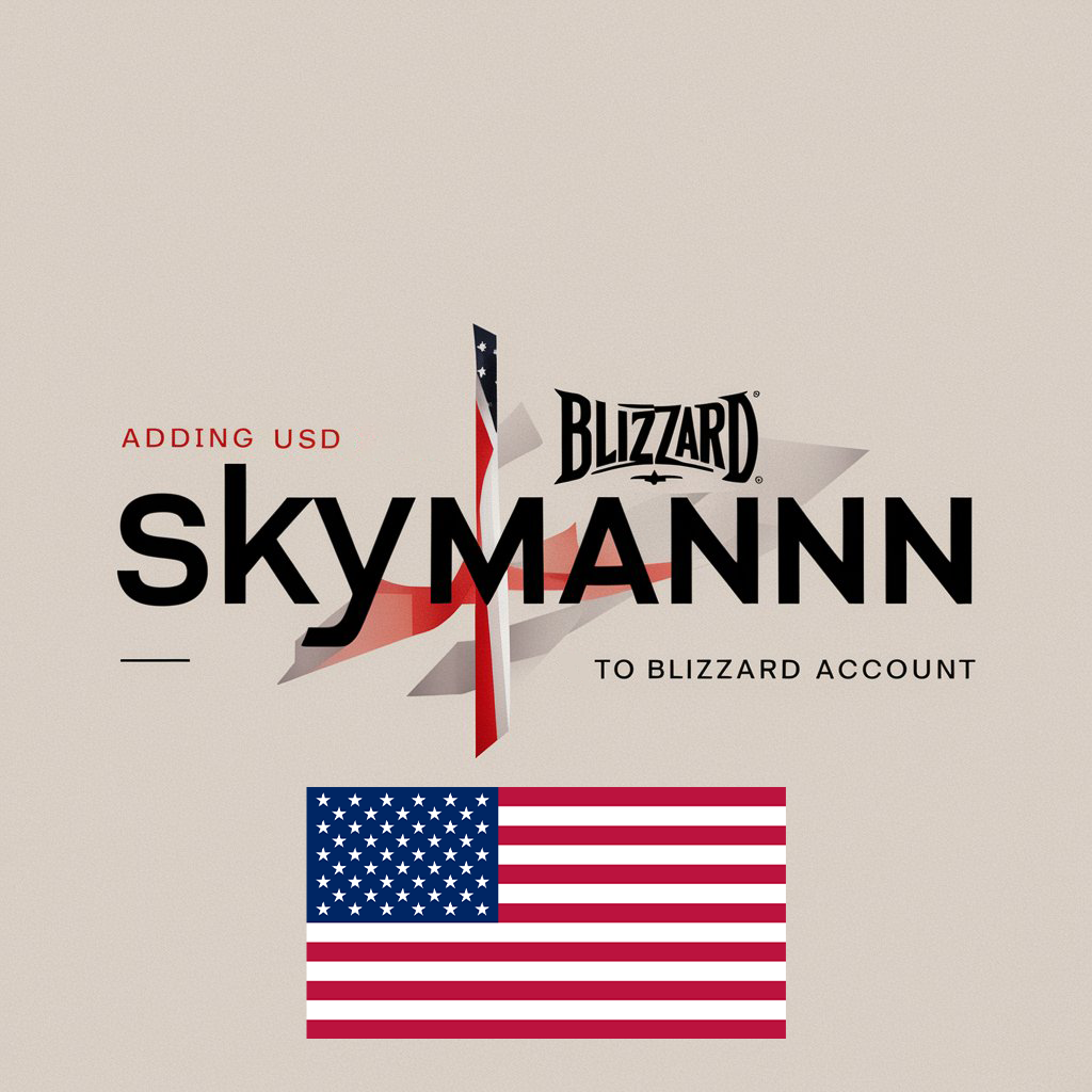 🟥BLIZZARD🟥 💵ПОПОЛНЕНИЕ АККАУНТА💵 США (USD)