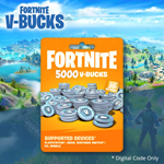 FORTNITE 5000 V-Bucks EPIC GLOBAL КЛЮЧ+РОССИЯ