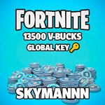 FORTNITE 13500 V-Bucks EPICGLOBAL КЛЮЧ+РОССИЯ