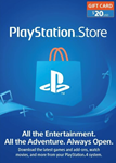 Playstation Network PSN Gift Card 20$ - США Быстро