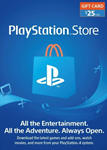 Playstation Network PSN Gift Card 25$ - США Быстро