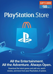 Playstation Network PSN Gift Card 50$ - США Быстро
