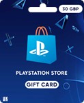 Playstation Network PSN Gift Card 30 GBP - UK Быстро