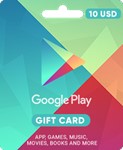 Google Play Gift Card 10 $ USD (USA????????)Моментально