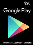 Google Play Gift Card 20 $ USD (USA????????)Моментально