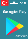 Google Play Gift Card 50 TL Турция???????? Моментально