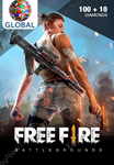 Free Fire (Garena) 100 + 10 Diamond Pins GLOBAL KEY