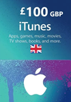 iTunes & App Store Gift Card 100 GBP - UK Instant