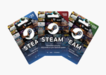 STEAM 5-300$ USD | США????????КАРТЫ ПОПОЛНЕНИЯБЫСТРО