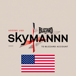 BLIZZARD ПОПОЛНЕНИЕ АККАУНТА США (USD)