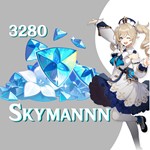 GENSHIN IMPACT | 3280 КРИСТАЛЛОВ СОТВОРЕНИЯ | БЫСТРО