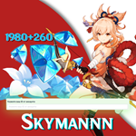 GENSHIN IMPACT | 1980+260 КРИСТАЛЛОВ СОТВОРЕНИЯ | ПО ID
