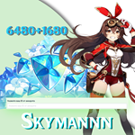 GENSHIN IMPACT | 6480+1580 КРИСТАЛЛОВ СОТВОРЕНИЯ |ПО ID