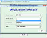 Adjustment program  Epson XP220 (EURO_BELGIUM)