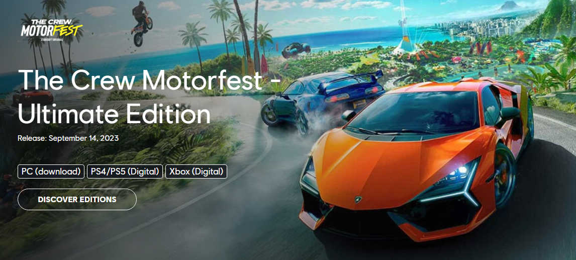 ❤️UPLAY PC (RUS)❤️The Crew Motorfest Ultimate⛔АКЦИЯ⛔