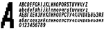Полный набор 4 шрифтов ККМ ШТРИХ-МИНИ-ФР(ttf) - изображение № 3