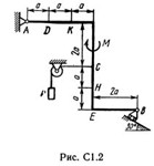 Решение С1 рисунок 2 условие 7 (вариант 27) Тарг 1989 - изображение № 2